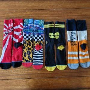 Stance Socks Set of 4 various pairs